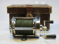 Hardy, Elarex, Multiplying casting reel, with box and papers