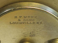 B.F. Meek & Sons, No.  44, fly reel, 2nd model,